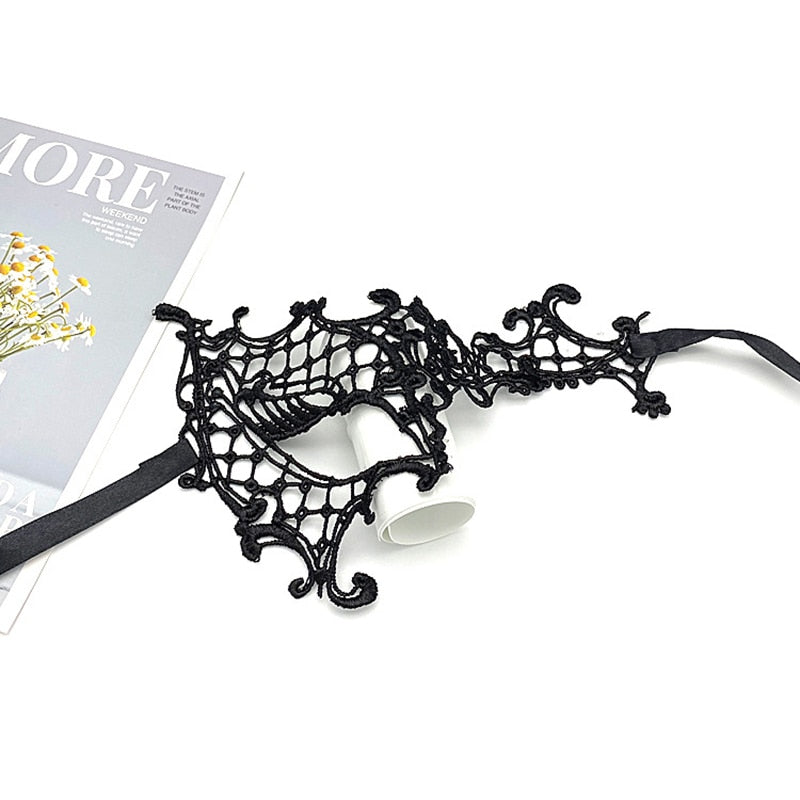 Masken im Spitzendesign