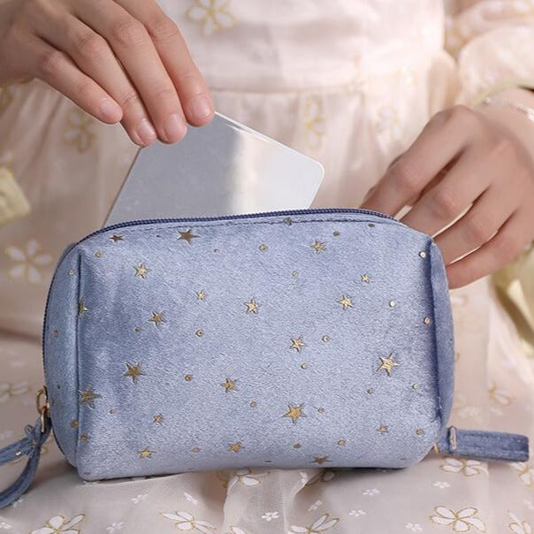 Kosmetiktasche aus Samt