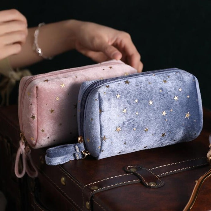 Kosmetiktasche aus Samt