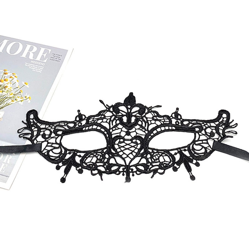 Masken im Spitzendesign