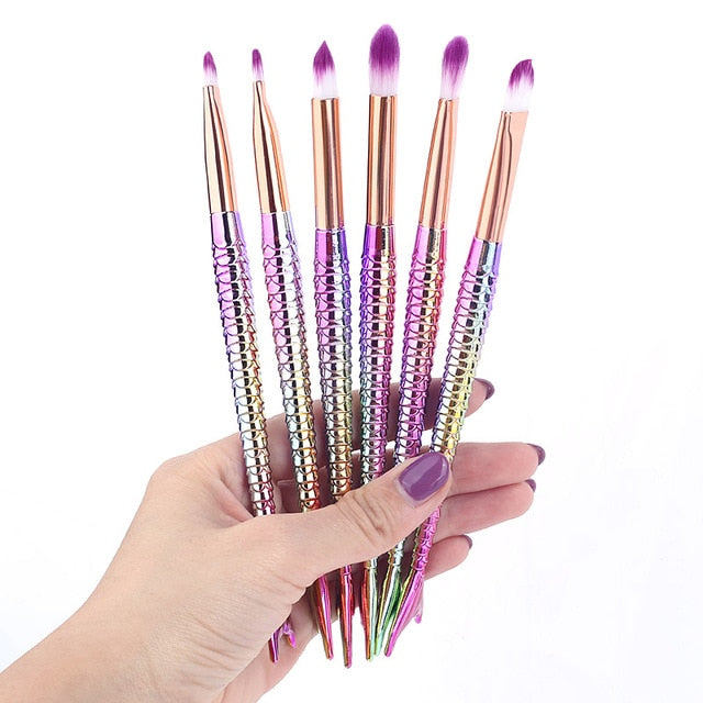 Make-up Pinsel "Mermaid" in verschiedene Sets - Bobsel