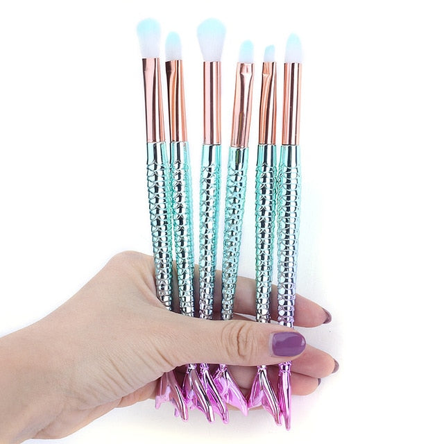 Make-up Pinsel "Mermaid" in verschiedene Sets - Bobsel