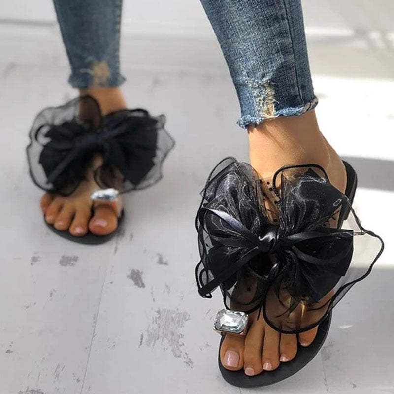 Sandalen mit Schleife - Bobsel