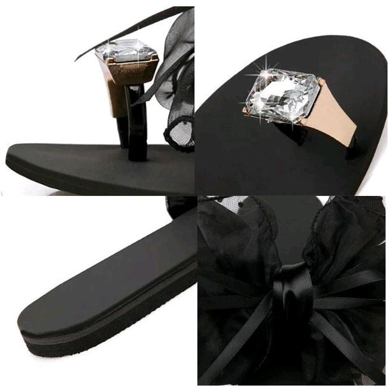 Sandalen mit Schleife - Bobsel